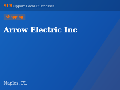 Arrow Electric Inc — Shopping in Naples, FL