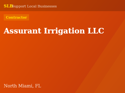 Assurant Irrigation LLC — Contractor in North Miami, FL