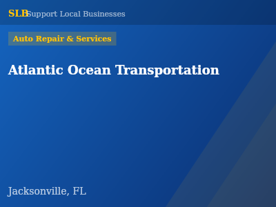 Atlantic Ocean Transportation — Auto Repair & Services in Jacksonville, FL