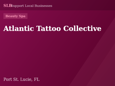 Atlantic Tattoo Collective — Beauty Spa in Port St. Lucie, FL
