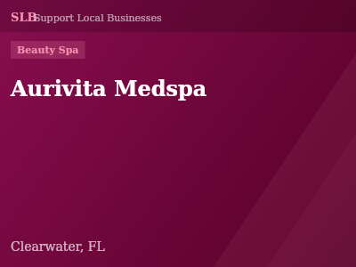 Aurivita Medspa — Beauty Spa in Clearwater, FL