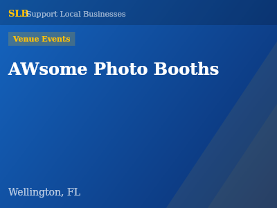 AWsome Photo Booths — Venue Events in Wellington, FL