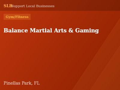 Balance Martial Arts & Gaming — Gym/Fitness in Pinellas Park, FL