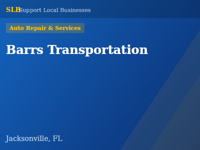 Barrs Transportation — Auto Repair & Services in Jacksonville, FL