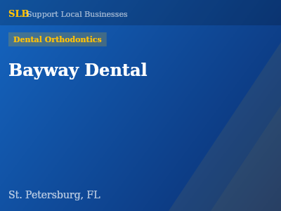 Bayway Dental — Dental Orthodontics in St. Petersburg, FL