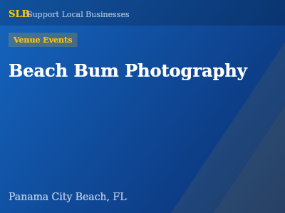 Beach Bum Photography — Venue Events in Panama City Beach, FL