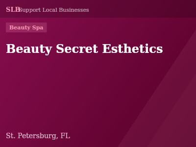 Beauty Secret Esthetics — Beauty Spa in St. Petersburg, FL