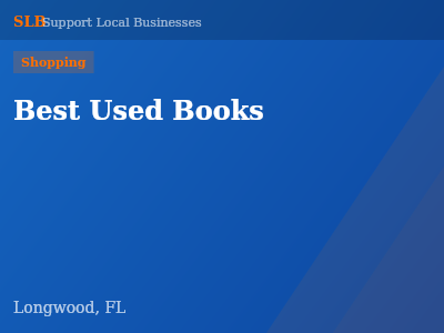 Best Used Books — Shopping in Longwood, FL