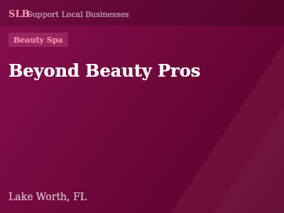 Beyond Beauty Pros — Beauty Spa in Lake Worth, FL