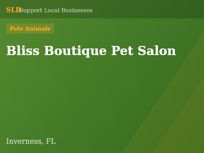 Bliss Boutique Pet Salon — Pets Animals in Inverness, FL