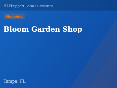 Bloom Garden Shop — Shopping in Tampa, FL