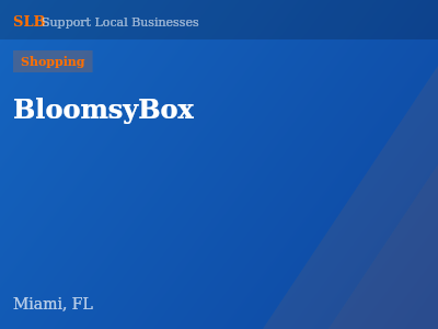 BloomsyBox — Shopping in Miami, FL