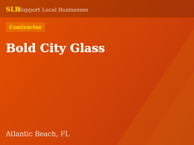 Bold City Glass — Contractor in Atlantic Beach, FL