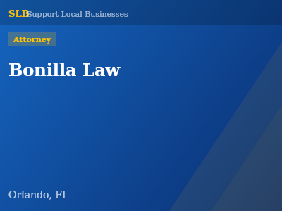 Bonilla Law — Attorney in Orlando, FL