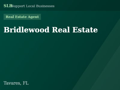 Bridlewood Real Estate — Real Estate Agent in Tavares, FL
