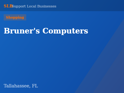 Bruner's Computers — Shopping in Tallahassee, FL