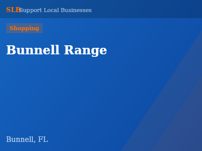 Bunnell Range — Shopping in Bunnell, FL