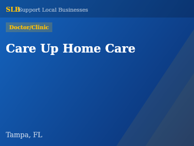 Care Up Home Care — Doctor/Clinic in Tampa, FL