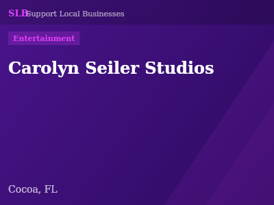 Carolyn Seiler Studios — Entertainment in Cocoa, FL