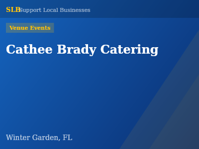 Cathee Brady Catering — Venue Events in Winter Garden, FL