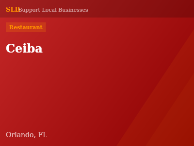 Ceiba — Restaurant in Orlando, FL
