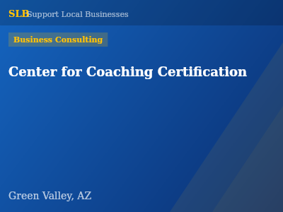 Center for Coaching Certification — Business Consulting in Green Valley, AZ