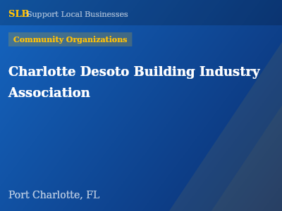 Charlotte Desoto Building Industry Association — Community Organizations in Port Charlotte, FL