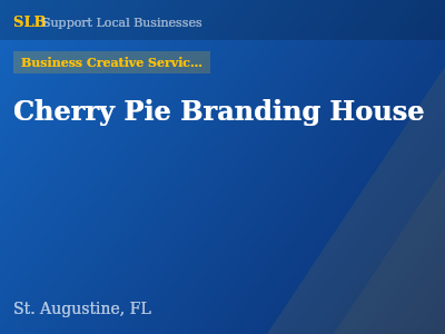 Cherry Pie Branding House — Business Creative Services in St. Augustine, FL