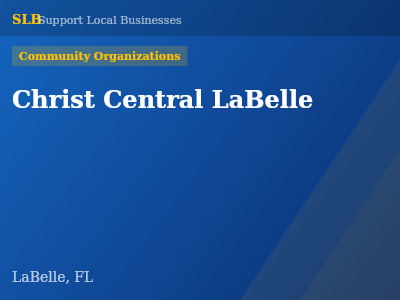 Christ Central LaBelle — Community Organizations in LaBelle, FL