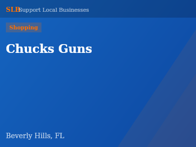 Chucks Guns — Shopping in Beverly Hills, FL