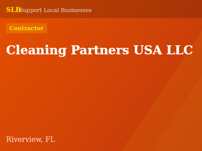 Cleaning Partners USA LLC — Contractor in Riverview, FL