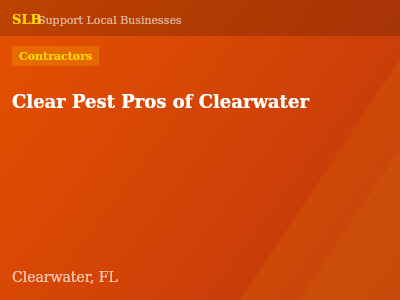 Clear Pest Pros of Clearwater — Contractors in Clearwater, FL