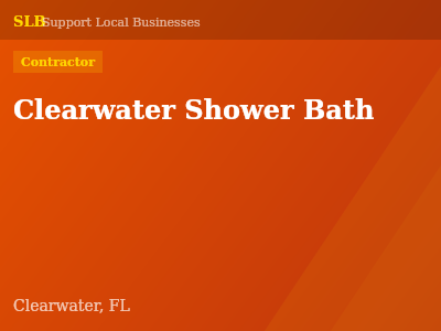 Clearwater Shower Bath — Contractor in Clearwater, FL