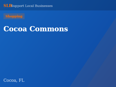 Cocoa Commons — Shopping in Cocoa, FL