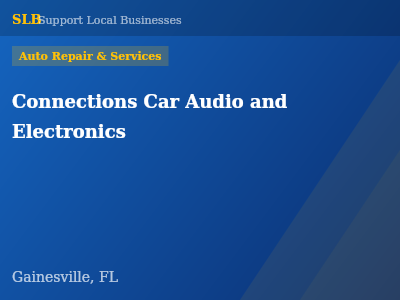 Connections Car Audio and Electronics — Auto Repair & Services in Gainesville, FL