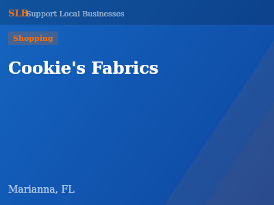 Cookie's Fabrics — Shopping in Marianna, FL