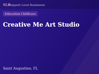Creative Me Art Studio — Education Childcare in Saint Augustine, FL