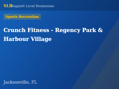 Crunch Fitness - Regency Park & Harbour Village — Sports Recreation in Jacksonville, FL