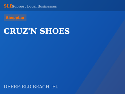 CRUZ'N SHOES — Shopping in DEERFIELD BEACH, FL