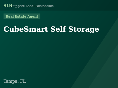 CubeSmart Self Storage — Real Estate Agent in Tampa, FL