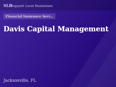 Davis Capital Management — Financial Insurance Services in Jacksonville, FL