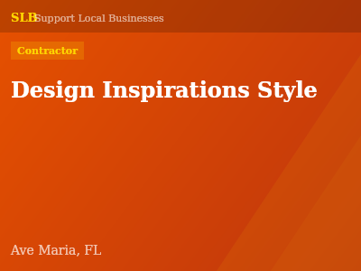 Design Inspirations Style — Contractor in Ave Maria, FL