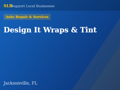 Design It Wraps & Tint — Auto Repair & Services in Jacksonville, FL