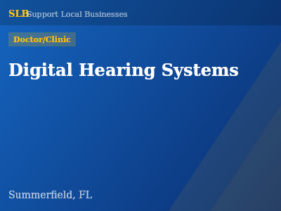 Digital Hearing Systems — Doctor/Clinic in Summerfield, FL