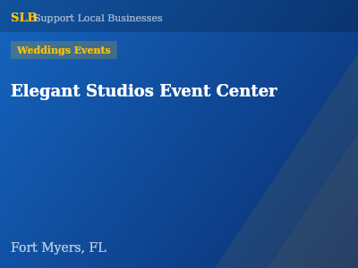 Elegant Studios Event Center — Weddings Events in Fort Myers, FL