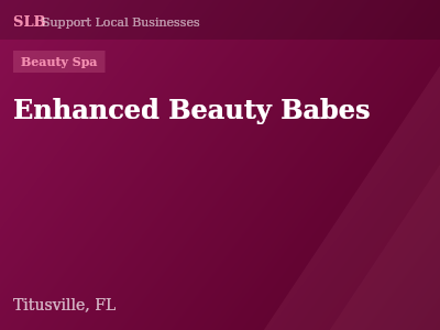 Enhanced Beauty Babes — Beauty Spa in Titusville, FL