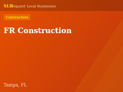 FR Construction — Contractors in Tampa, FL