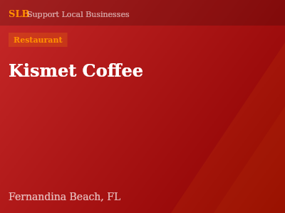 Kismet Coffee — Restaurant in Fernandina Beach, FL