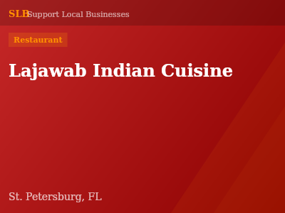 Lajawab Indian Cuisine — Restaurant in St. Petersburg, FL