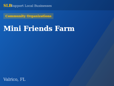Mini Friends Farm — Community Organizations in Valrico, FL
